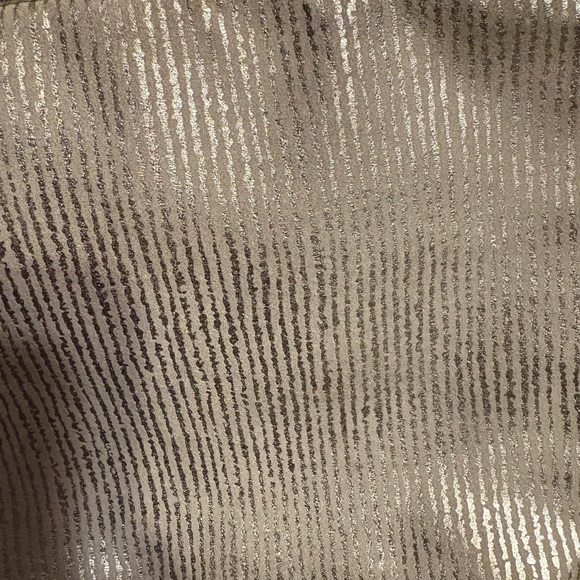 Cache Made in Italy Silver Metallic Leather Crossbody Bag Purse - Picture 11 of 11